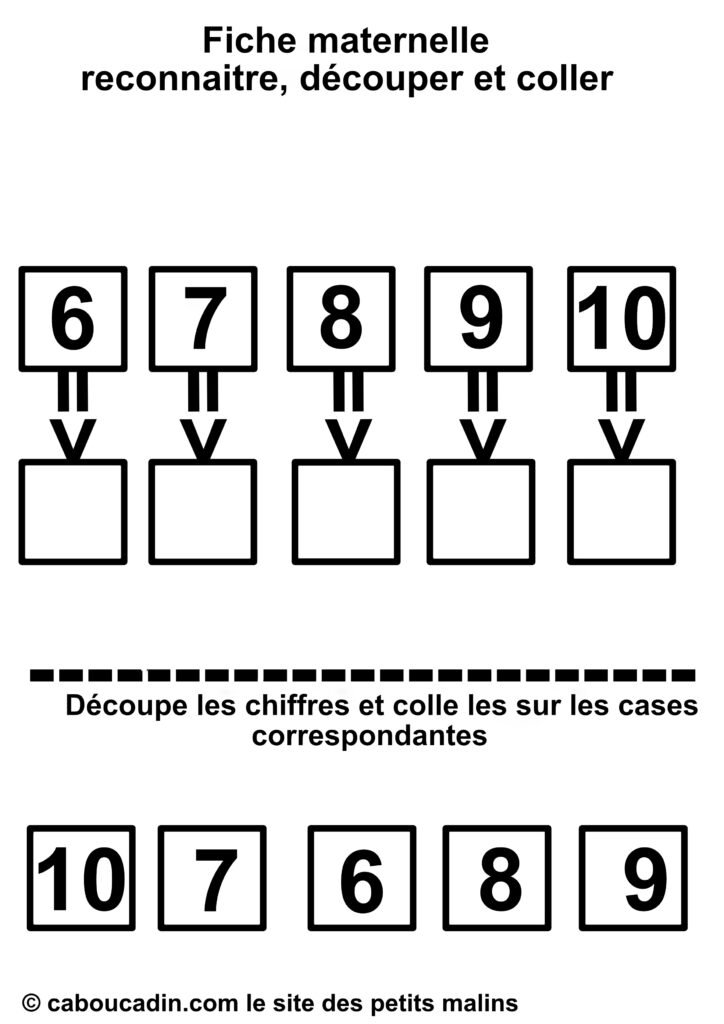 10 fiches maternelles pour apprendre à compter avec des dominos ...